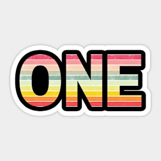 One Sticker